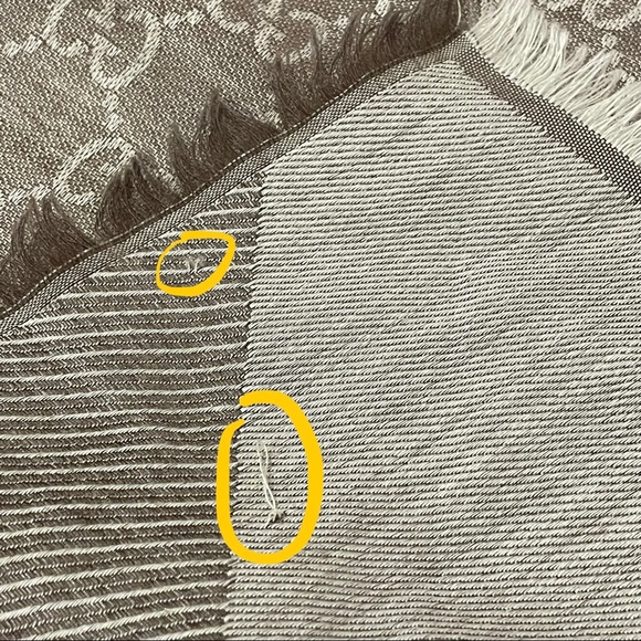 SOLD Authentic Gucci Scarf Shawl - Picture 5 of 9
